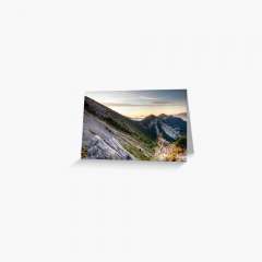 Sunrise in the Pyrenean, Catalonia - Greeting Card