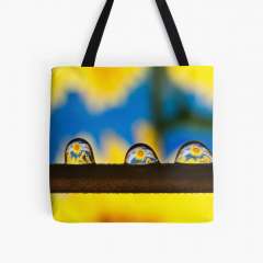 Sunflowers - All Over Print Tote Bag