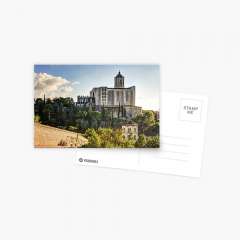 Girona Cathedral (Catalonia) - Postcard