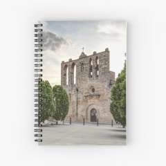 Church of Sant Esteve (Peratallada, Catalonia) - Spiral Notebook