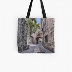 Medieval Village of Pals (Catalonia)  - All Over Print Tote Bag