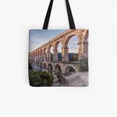 Pont del Diable (Tarragona, Catalonia) - All Over Print Tote Bag