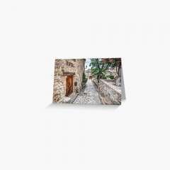 Medieval Town of Pals (Catalonia) - Greeting Card