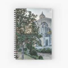 The Backyard of Girona Cathedral (Catalonia) - Spiral Notebook