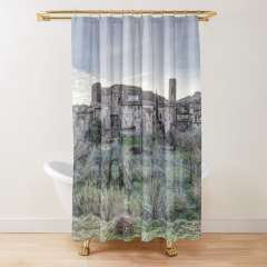 Santa Pau, Catalonia - Shower Curtain