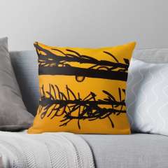 Nature Abstract - Throw Pillow