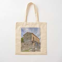 Sant Pere de Casserres Monastery, Hospital (Catalonia) - Cotton Tote Bag