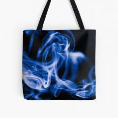 Smoke Close Up - All Over Print Tote Bag