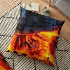 Embers - Floor Pillow
