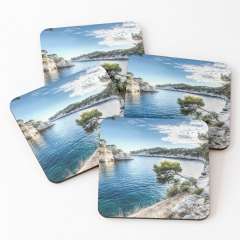 Calanque de Port-Miou (Cassis, France) - Coasters (Set of 4)