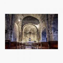 Le Castellet Medieval Church - Photographic Print