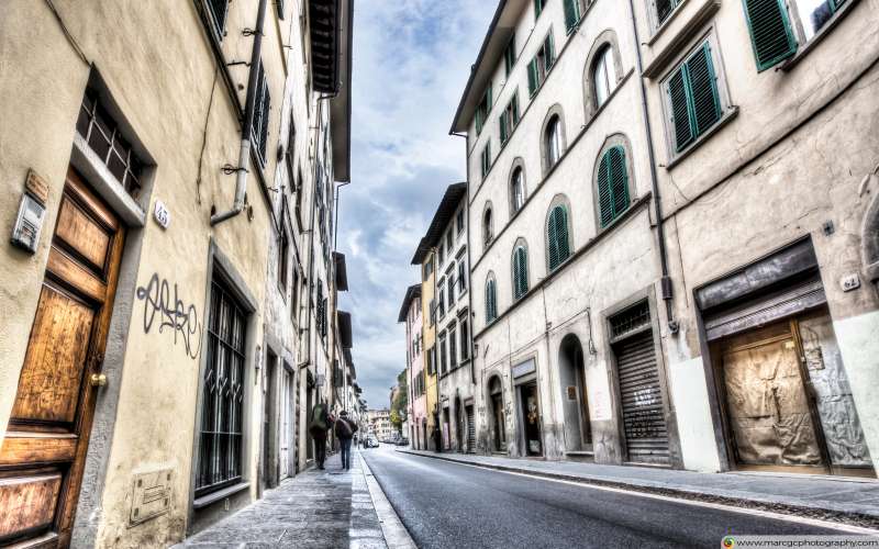 Florence Streets (Italy) Free 4K HD Wallpaper