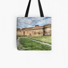 The Rocca Sforzesca of Imola (Italy) - All Over Print Tote Bag