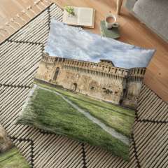The Rocca Sforzesca of Imola (Italy) - Floor Pillow