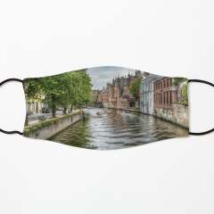 The Groenerei Canal in Bruges (Belgium) - Kids Mask