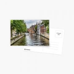 The Groenerei Canal in Bruges (Belgium) - Postcard