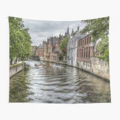 The Groenerei Canal in Bruges (Belgium) - Tapestry
