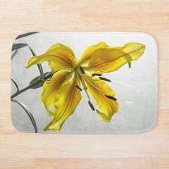 The Yellow Lily - Bath Mat