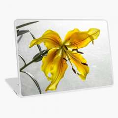 The Yellow Lily - Laptop Skin