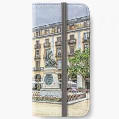Independence Square in Girona (Catalonia) - iPhone Wallet