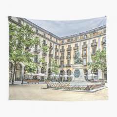 Independence Square in Girona (Catalonia) - Tapestry