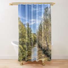 Llobregat River (Catalonia) - Shower Curtain