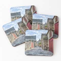 Le Mans Medieval Streets - Coasters (Set of 4)