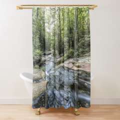 Riera de Santa Fe (Catalonia) - Shower Curtain
