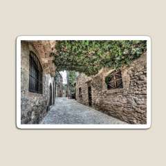 Streets of Mura (Catalonia) - Magnet