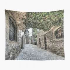 Streets of Mura (Catalonia) - Tapestry