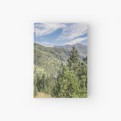 The Puigmal seen from the Collet de les Barraques (Catalan Pyrenees) - Hardcover Journal