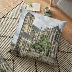 Cathedral of Saint Julian of Le Mans (France) - Floor Pillow