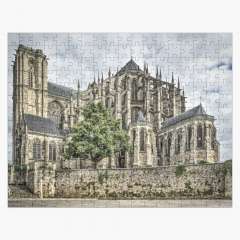 Cathedral of Saint Julian of Le Mans (France) - Jigsaw Puzzle