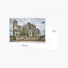 Cathedral of Saint Julian of Le Mans (France) - Postcard