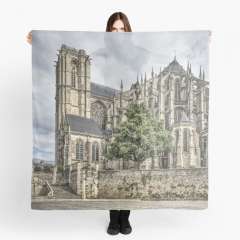 Cathedral of Saint Julian of Le Mans (France) - Scarf