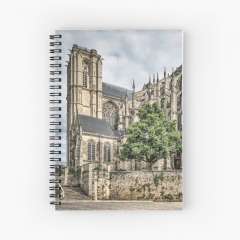 Cathedral of Saint Julian of Le Mans (France) - Spiral Notebook