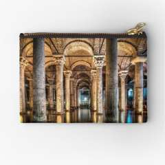 Sunken Palace or Basilica Cistern (Istanbul, Turkey) - Zipper Pouch