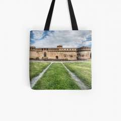 The Rocca Sforzesca (Imola, Italy) - All Over Print Tote Bag