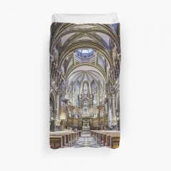 Montserrat Abbey (Catalonia) - Duvet Cover