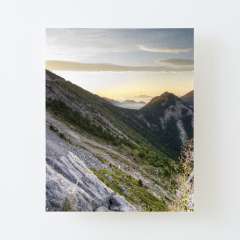Sunrise in the Pyrenean, Catalonia - Canvas Mounted Print