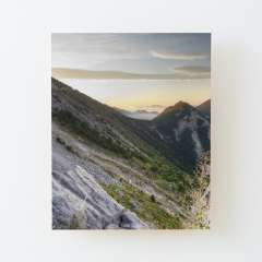 Sunrise in the Pyrenean, Catalonia - Wood Mounted Print