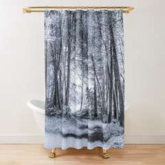 Unexpected Snowfall - Shower Curtain