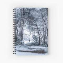 Unexpected Snowfall - Spiral Notebook