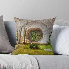 The Cathedral Basement (Girona, Catalonia) - Throw Pillow