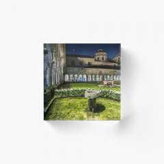 Girona Cathedral Cloisters (Catalonia) - Acrylic Block