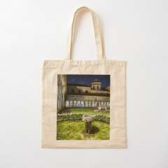 Girona Cathedral Cloisters (Catalonia) - Cotton Tote Bag
