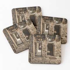 A Narrow Alley in Le Mans (France) - Coasters (Set of 4)
