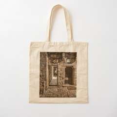 A Narrow Alley in Le Mans (France) - Cotton Tote Bag
