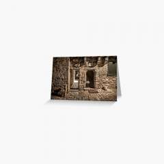 A Narrow Alley in Le Mans (France) - Greeting Card