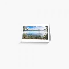 Lake of Banyoles (Catalonia) - Greeting Card